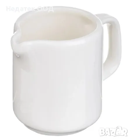  Порцеланова кана за мляко , Бял, 120мл, снимка 2 - Чаши - 48902652