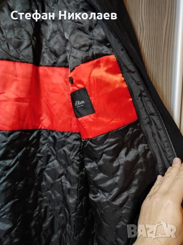 Мъжко палто s.Oliver , размер L, снимка 7 - Палта - 43588285