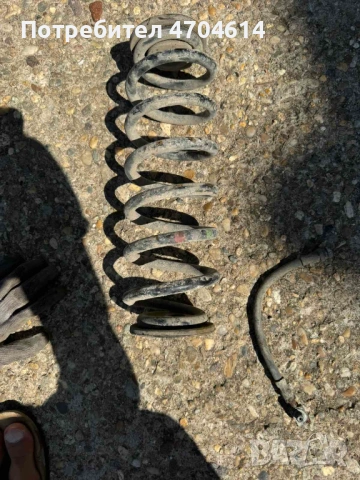 Задна пружина Vw Touran Туран Метанов само за 40Eur. 1k0512149b , 1k0512297d