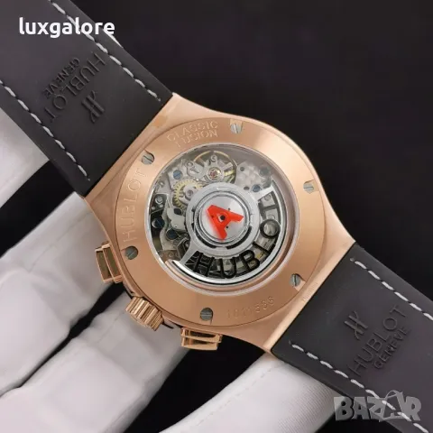 Мъжки часовник Hublot Classic Fusion Chronograph с автоматичен механизъм, снимка 7 - Мъжки - 48329880
