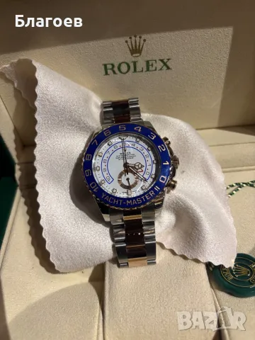 Часовник:Rolex Yacht-Master 2 Steel & 18k Rose Gold Oyster, снимка 7 - Мъжки - 30505137