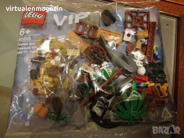 Вип пакет Лего - Lego 40515 - Pirates and Treasure VIP Add On Pack polybag, снимка 1 - Колекции - 38177867