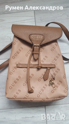 Нова дамска кожена раница GUESS LUELLA G LOGO, снимка 13 - Чанти - 51871802