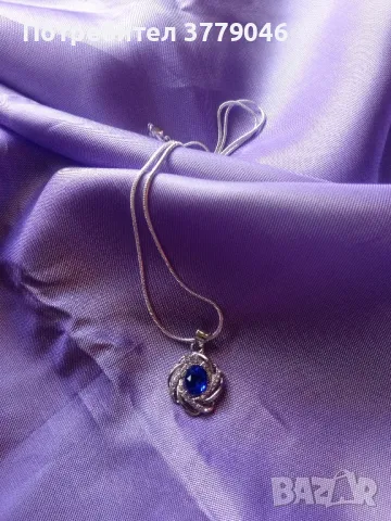 Колие с кристал , снимка 9 - Колиета, медальони, синджири - 47845404