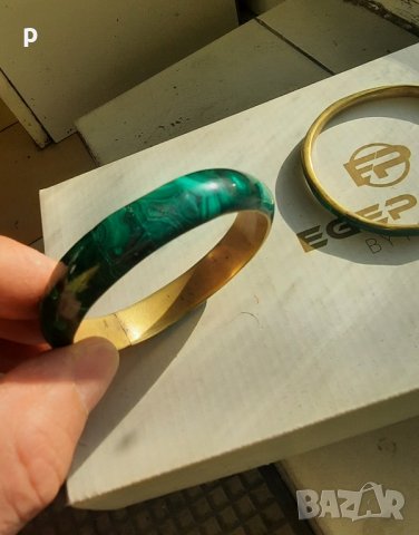 Гривна и колие от Малахит, снимка 3 - Гривни - 43948682