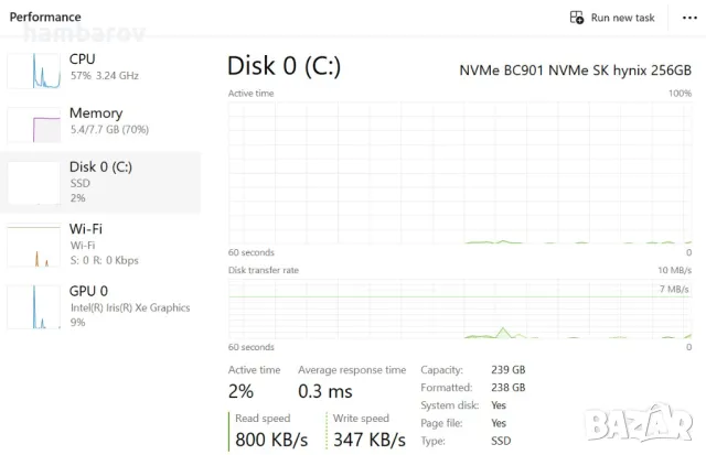 Бизнес лаптоп Dell Latitude 3420 с 4-ядрен Core i5-1135G7 и 14'' FHD 256 GB SSD 8GB Windows 11, снимка 9 - Лаптопи за работа - 48757299