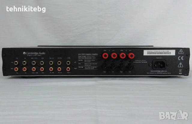 ⭐⭐⭐ Cambridge Audio Azur 340A ⭐⭐⭐ Качествен английски усилвател , 2 х 50 W , снимка 5 - Ресийвъри, усилватели, смесителни пултове - 29173682