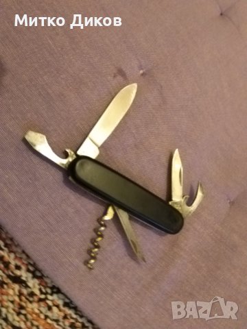 Giesen & forsthoff rostfrei inox Solingen немско джобно ножче от соца 6 части без луфт, снимка 7 - Ножове - 43400767