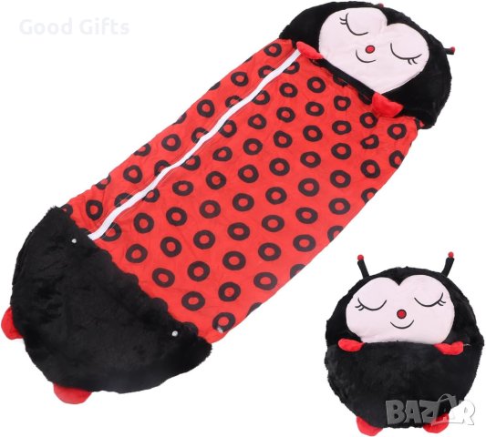 2в1 Детски спален чувал HAPPY NAPPERS , Калинка, снимка 4 - Спални чували за бебета и деца - 43390111