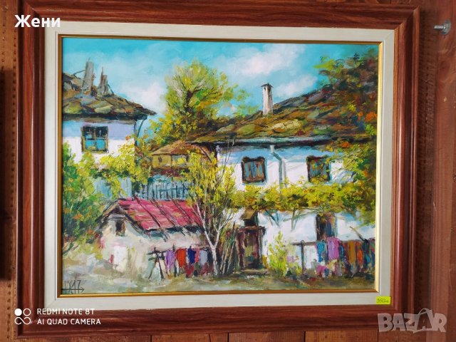 Маслена картина на Николай Ханзъров 50/40 см, снимка 1