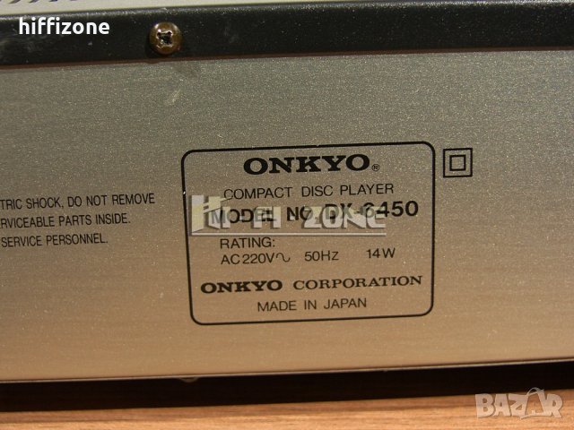 CD PLAYER  Onkyo dx-6450 , снимка 8 - Ресийвъри, усилватели, смесителни пултове - 40149559