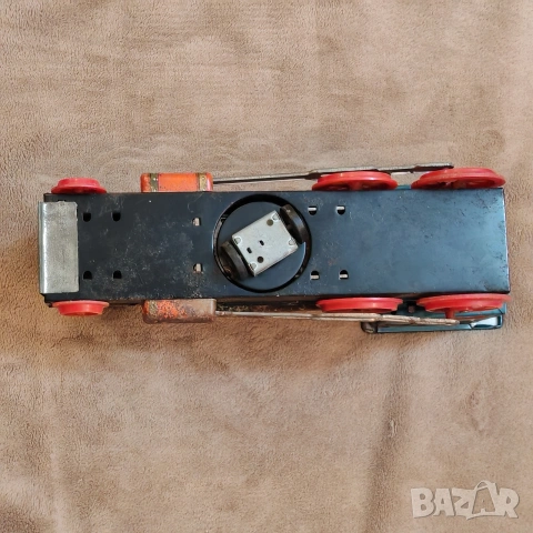 Винтидж ламаринен локомотив 60-те години на миналия век, Япония. , снимка 4 - Колекции - 53154535