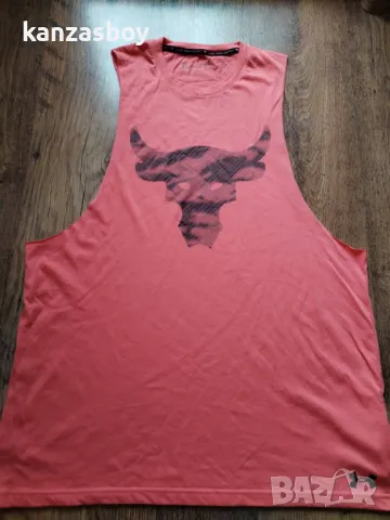 Under Armour UA Pjt Rock 100 Percent Tank - страхотен мъжки потник ХЛ , снимка 6 - Тениски - 50058378