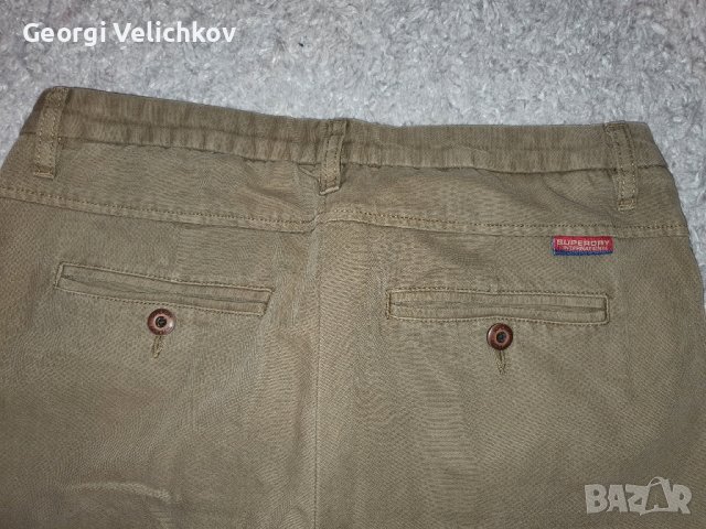 Мъжки панталон-Superdry, снимка 2 - Панталони - 32079481