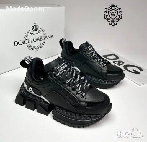 Dolce & Gabbana черни дамски маратонки