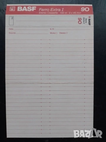 Обложки за аудио касети, снимка 12 - Аудио касети - 51588321