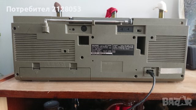 Sharp GF - 7300H, снимка 7 - Радиокасетофони, транзистори - 39899225