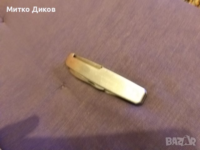 Джобно ножче от соца Сърп и чук 5 части рядко, снимка 17 - Ножове - 43400701
