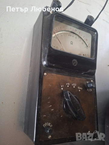 Омметър уред за измерване на съпротивление 