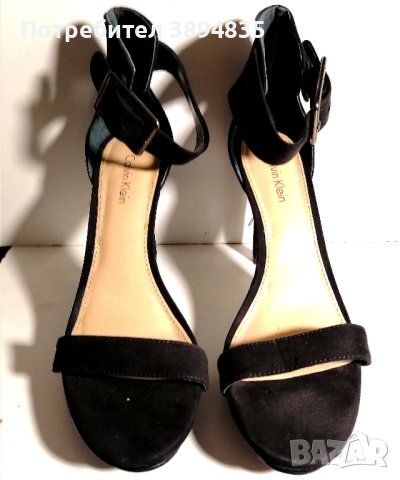 Обувки с висок ток Calvin Klein 36 ти номер. , снимка 4 - Дамски обувки на ток - 44105089