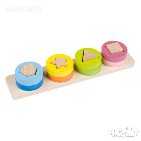 Дървена играчка Сортер