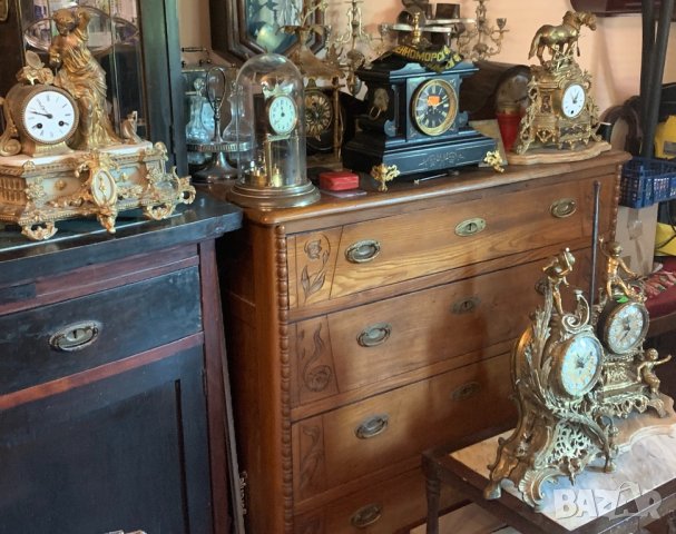 Старинен масивен скрин от орех!!!, снимка 6 - Скринове - 29524106