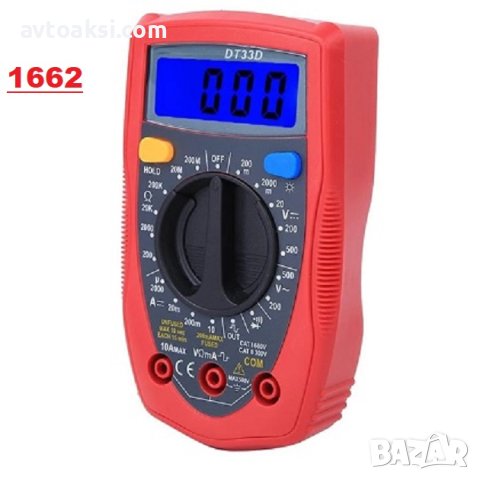 Мултиметър/Амперклещи 8 модела, снимка 4 - Аксесоари и консумативи - 43129687