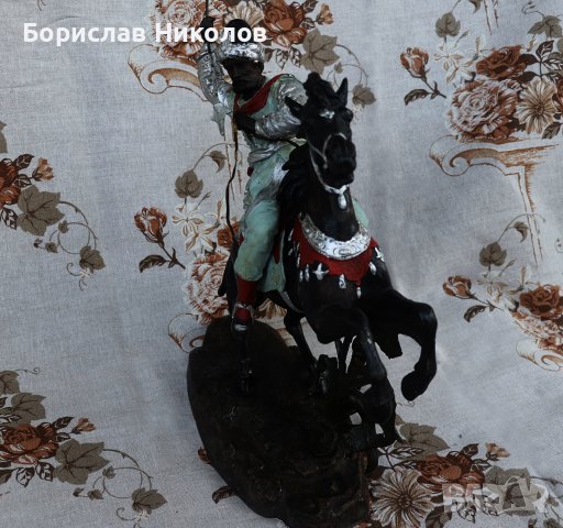 Скендербег - от метал, снимка 2 - Антикварни и старинни предмети - 39218894