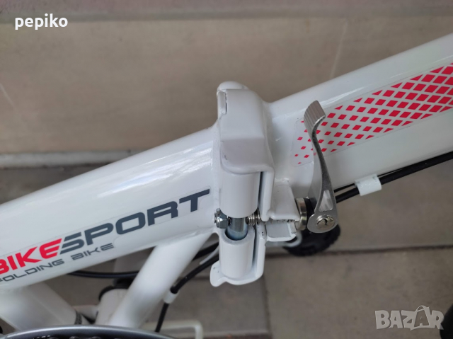 Продавам колела внос от Германия тройно сгъваем велосипед CITY FOLDO SPORT 20 цола, снимка 9 - Велосипеди - 36512954