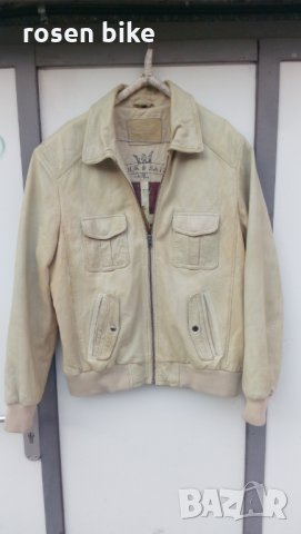 ''OAKWOOD''оригинално мъжко кожено яке ХЛ размер, снимка 3 - Якета - 28475590