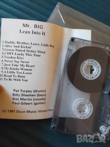 Mr. Big - Lean Into It - аудио касета музика, снимка 2 - Аудио касети - 49104005