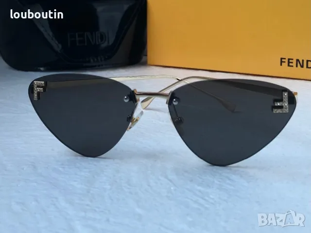 Fendi Дамски слънчеви очила тъиъгълни 3 цвята, снимка 18 - Слънчеви и диоптрични очила - 47766215