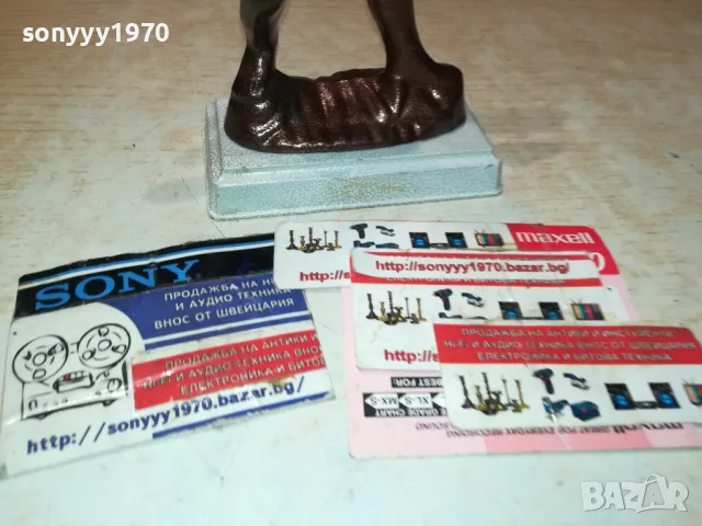 LEONIDAS-МЕТАЛНА ФИГУРА 22Х17Х6СМ-ВНОС SWISS 1201251912, снимка 15 - Антикварни и старинни предмети - 48654864