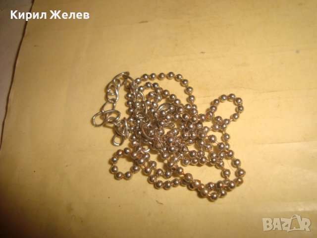 ФИНА НЕЖНА ВЕРИЖКА - КОЛИЕ от БЛАГОРОДНА СТОМАНА 26731, снимка 3 - Колиета, медальони, синджири - 37719451