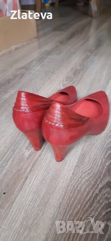 Нови обувки естествена кожа , снимка 2 - Дамски боти - 37000926