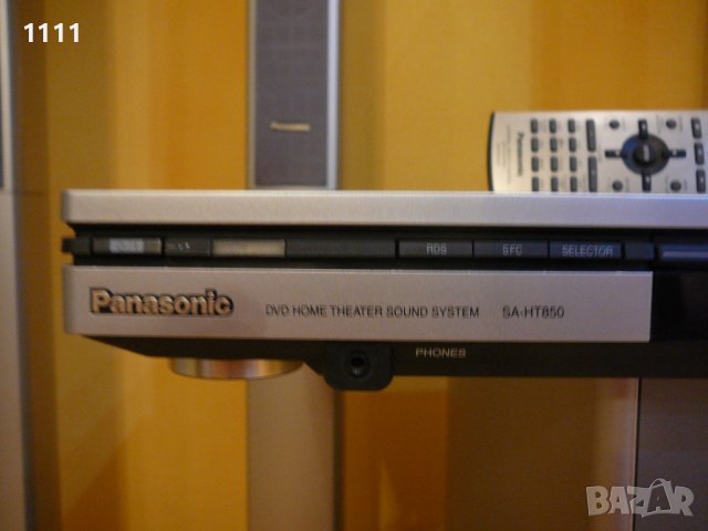 PANASONIC SA-HT850, снимка 5 - Ресийвъри, усилватели, смесителни пултове - 36982535