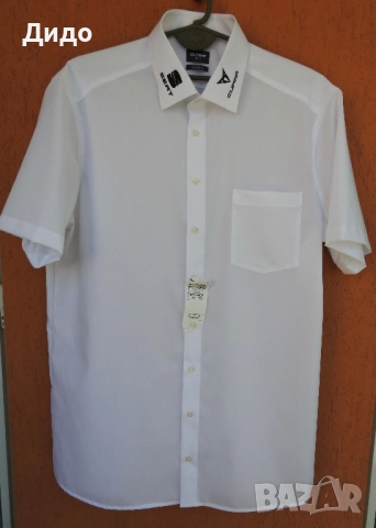 SEAT CUPRA Бяла мъжка риза нова XL, 17.5", 44, снимка 2 - Ризи - 52051132