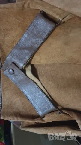 Елегантен дамски кожен костюм от естествена кожа Размер S (36-38), снимка 10 - Якета - 47671539