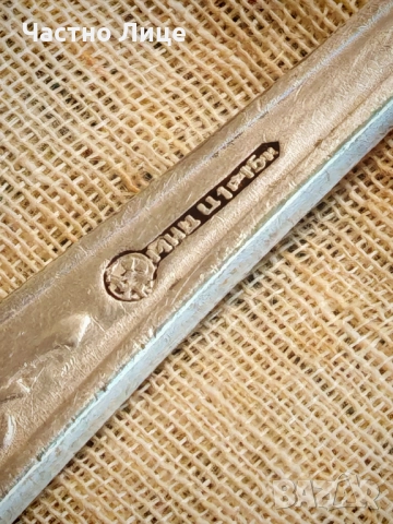 Големи Оригинални Руски Соц СССР Дълбоко Посребрени Лъжици, снимка 3 - Антикварни и старинни предмети - 51825122