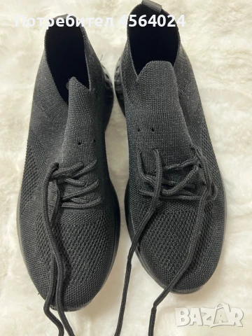 Дамски черни маратонки