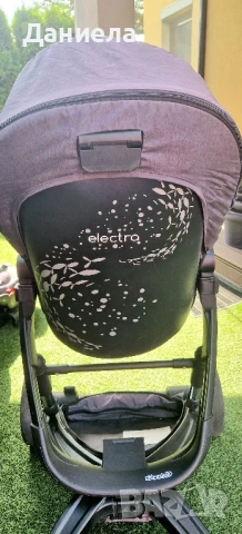 CHIPOLINO Electra Комбинирана бебешка количка 3в1 – кош, столче и седалка , снимка 9 - Детски колички - 51174376
