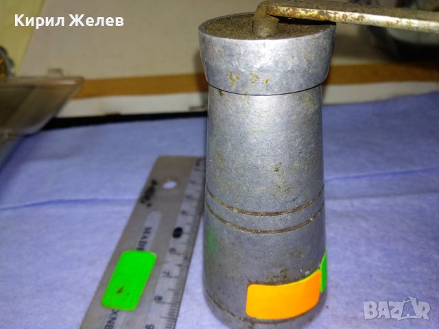 МНОГО СТАРА РЯДЪК КОЛЕКЦИОНЕРСКИ РЕТРО МОДЕЛ МЕТАЛНА МЕЛНИЧКА За ПОДПРАВКИ 41361, снимка 7 - Антикварни и старинни предмети - 43650785