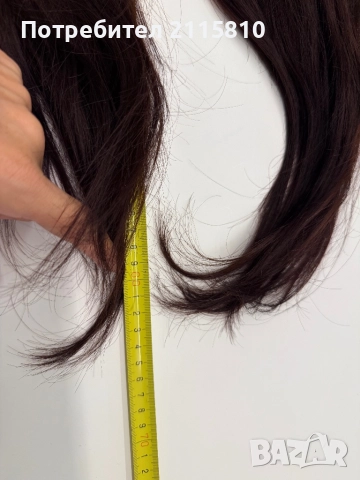 100% естетсвена коса , снимка 4 - Аксесоари за коса - 51843050