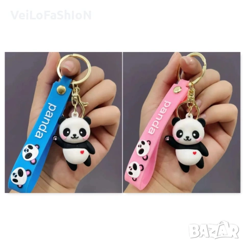 Сладък ключодържател с Панда в два цвят