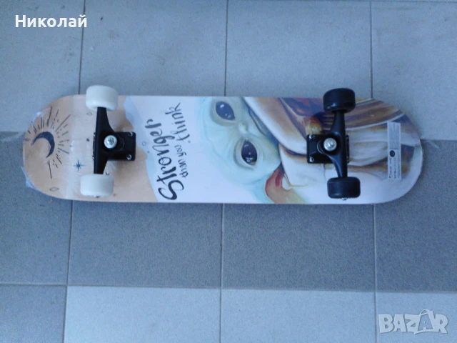 -45% НОВ Скейтборд Seven KIDS Movie Heroes MANDALOR Star Wars IAN GROGU, снимка 10 - Скейтборд, ховърборд, уейвборд - 50539875