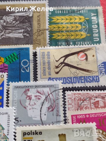 Пощенски марки стари редки смесени от цял свят ЧЕХОСЛОВАКИЯ, ПОРТУГАЛИЯ, УРУГВАЙ 22618, снимка 8 - Филателия - 40330591