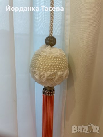 Пискюли за пердета, ръчно изработени, снимка 11 - Декорация за дома - 37768364