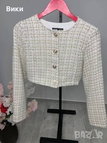 Сако / Болеро от букле , снимка 10 - Сака - 52928224