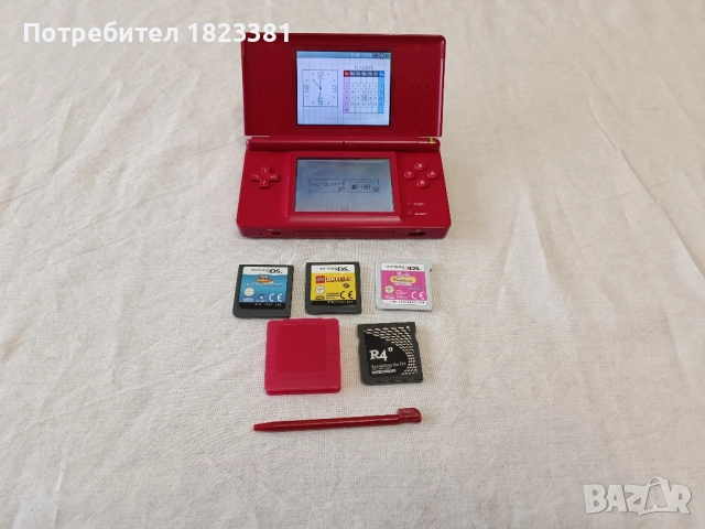 Нинтендо DS Lite Red, снимка 2 - Nintendo конзоли - 52465239
