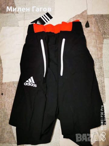 Спортни гащета/шорти на Adidas, размер 9, чисто нови и с етикет. , снимка 5 - Спортни дрехи, екипи - 43442580